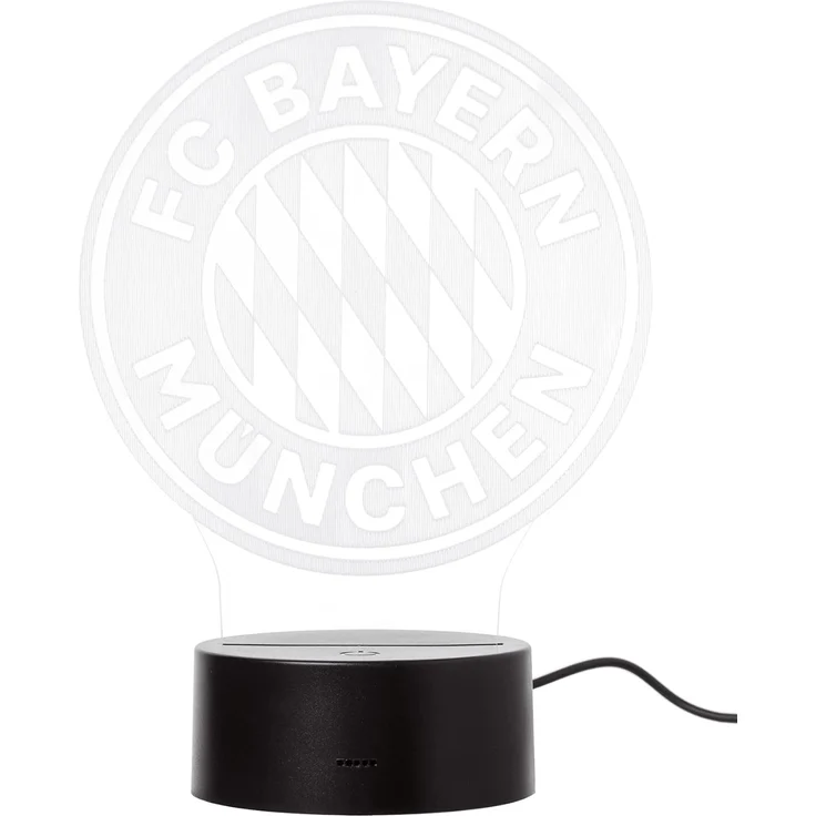 FC Bayern München LED Tischleuchte FC Bayern München LED - Logo – Bild 8