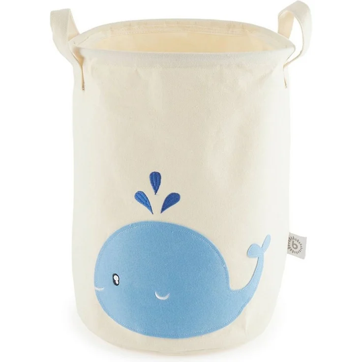 BIECO Wäschetasche Wäschekorb Baby Aufbewahrungskorb Kinder Baumwolle Wasserabweisend – Bild 1