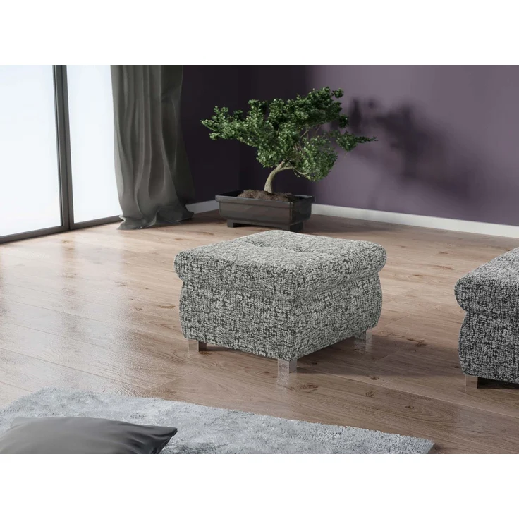 Polsterhocker Orkan Klein (Farbe: Bella 65) – Bild 2