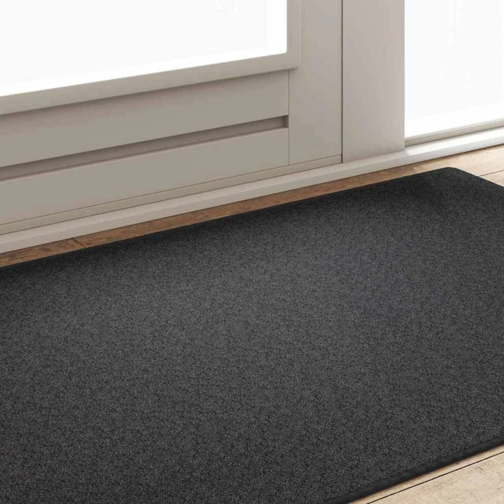 vidaXL Teppichläufer Dunkelgrau 100 x 150 cm 100% Polypropylen 42011373 – Bild 3