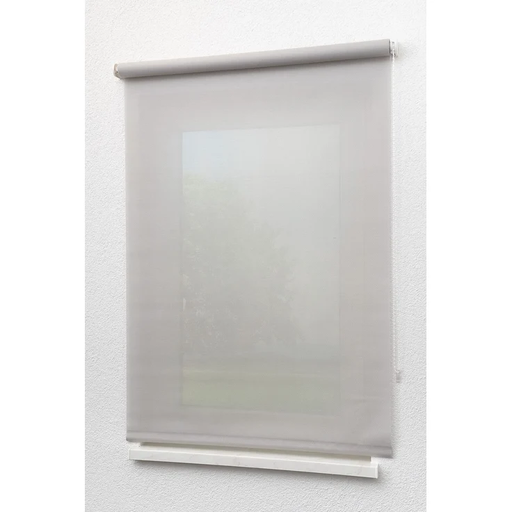 Lysel - Qualitätsrollo Screen silber, (B x H) 83x190 cm in grau/silber – Bild 6