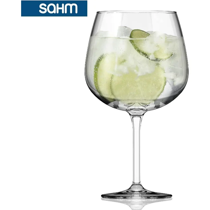 SAHM Cocktailglas Sahm Bauchiges Gin Gläser Set (6 STK) - Große Ballon Gläser, 6-tlg, Edles Glas, 100% recyclebar. – Bild 2