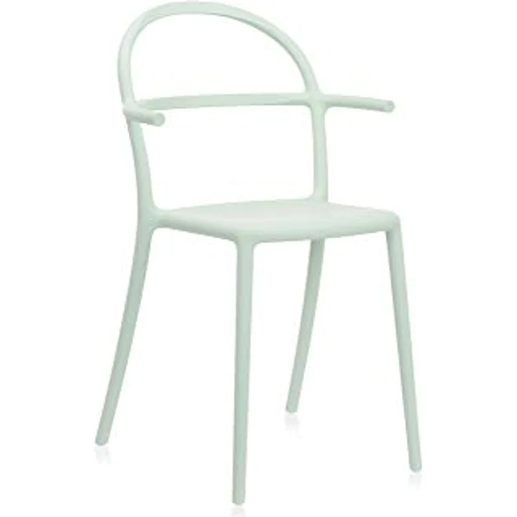 Kartell Generic C Armlehnstuhl, Plastik, Grün, 52 x 83.5 x 51 cm – Bild 2