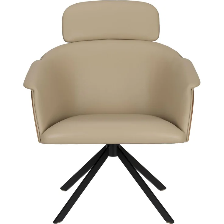 Zuiver Lounge Sessel Frie Design-Klassiker in Beige 71x71x86 cm – Bild 6