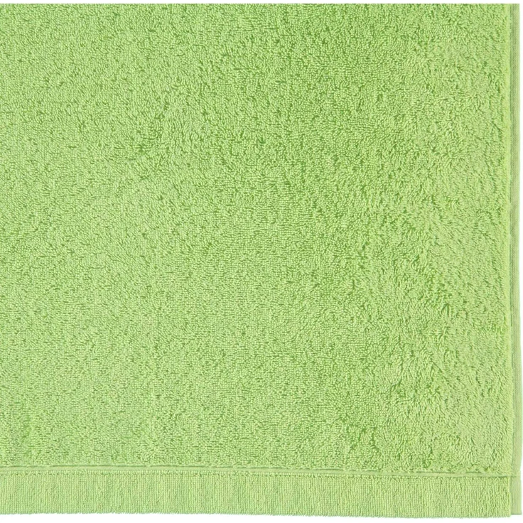 CAWÖ Gästetuch, 3er Pack - Lifestyle, Walkfrottier, Baumwolle, einfarbig Pistazie 30x50cm – Bild 3