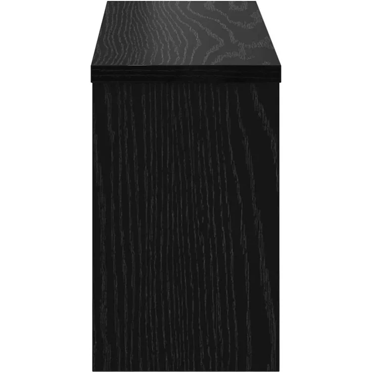 vidaXL Wandmontierter nachttisch Schwarz Eichen-Optik 50 x 16 x 26 cm 874308 – Bild 6