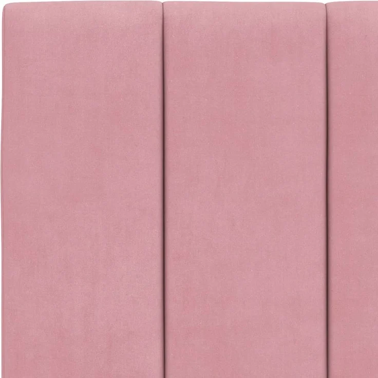 vidaXL Kopfteil-Kissen Rosa 180 cm Samt 374686 – Bild 8