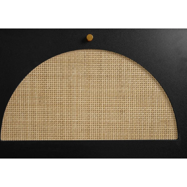 Schuhschrank mit Rattan-Optik mit ENGINEERED RATTAN Türen, Doppelte Schuhablage, Kiefernholzfüße ca. 13 cm, Stauraum für ca. 10 Paar Schuhe – Bild 9