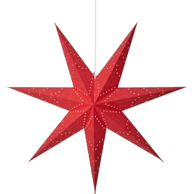 Papierstern "Sensy Star 100", rot
