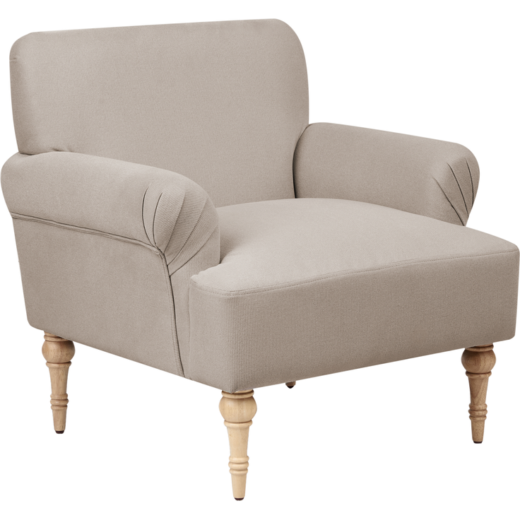 Sessel FREDROS Stoff Taupe