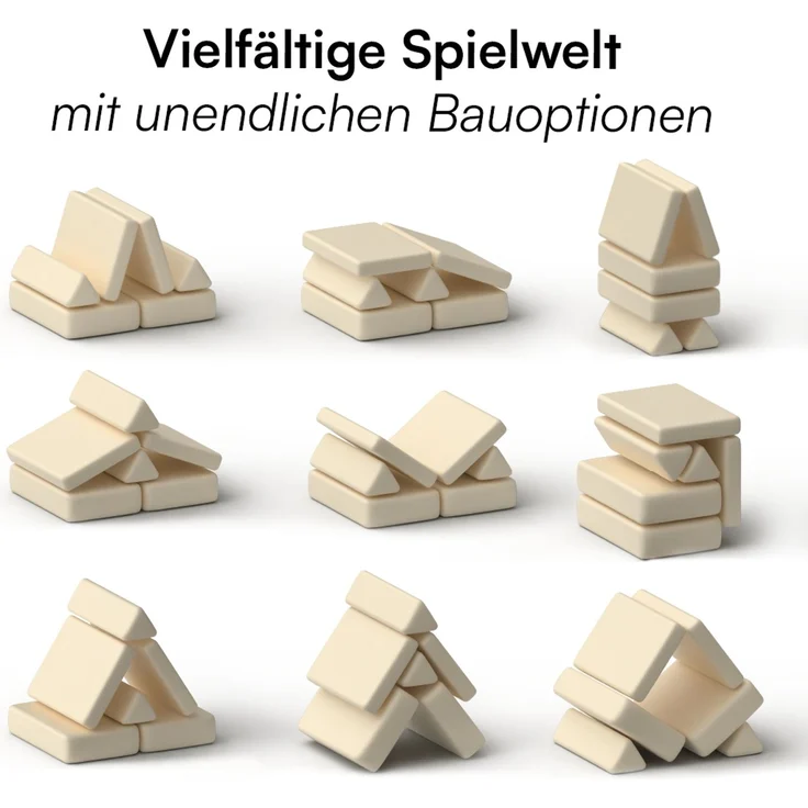 Bellabino 'Nile' Spielsofa, 4-tlg, Cord, beige, faltbare Kindercouch, abnehmbarer & waschbarer Bezug, Kindersofa aus Schaumstoff, Oeko-Tex zertifiziert – Bild 4