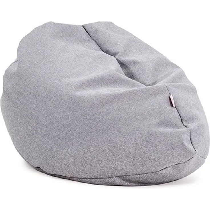 Sitzsack BUZZ Mini, Polyester, Grau, 70 x 105 x 70 cm – Bild 2