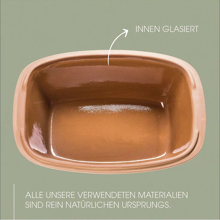 RÖMERTOPF mittlerer Bräter Klassik bis zu 4 Personen – Bild 6