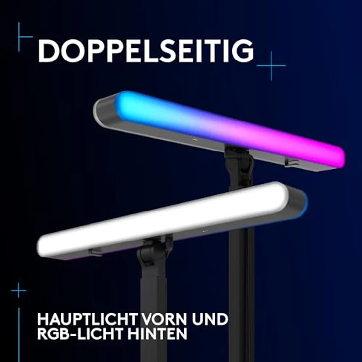 LOGITECH G Litra Beam LX Dual-Sided RGB Streaming Key Light Lamp head 1 heads LED DC – Bild 2