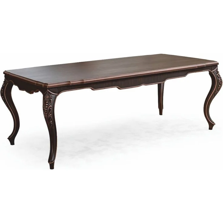 Casa Padrino Luxus Barock Esstisch Braun 220 cm - Barock Esszimmer Möbel – Bild 1