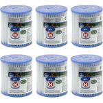 INTEX 6 x FILTER H für Filterpumpen