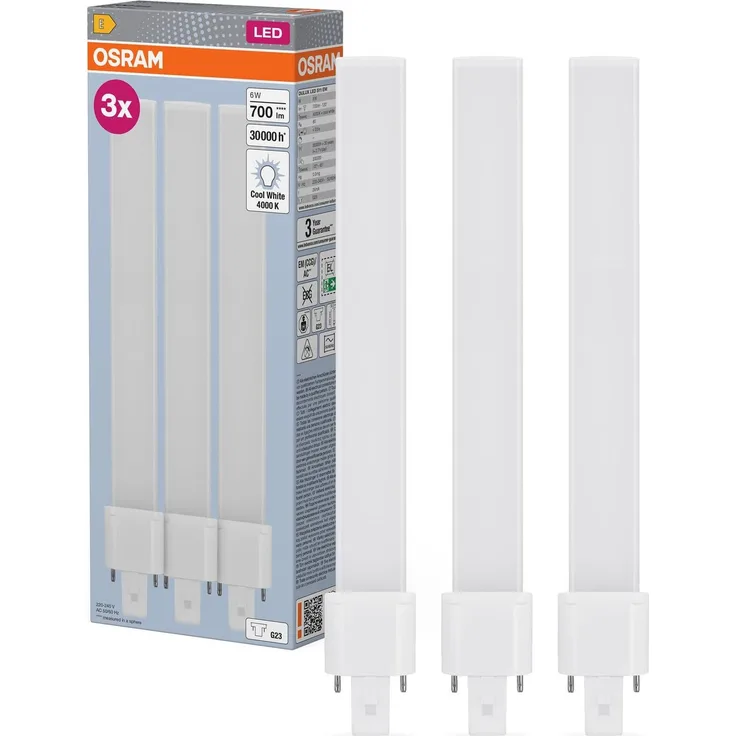 Osram DULUX LED S EM & AC MAINS 6W 840 G23
