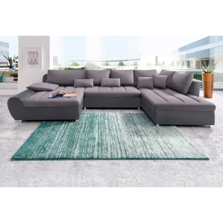 sit&more Wohnlandschaft Bandos U-Form, in 2 unterschiedlichen Größen, wahlweise mit Bettfunktion + Bettkasten – Bild 5
