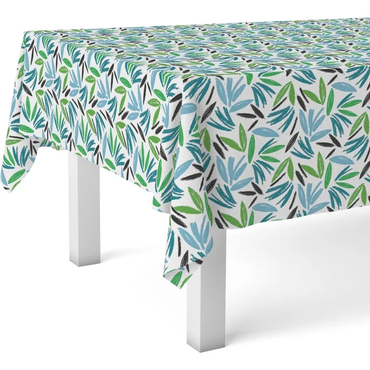 Martina Home Wachstuch-Tischdecke, ODET, Blau, 100x140 cm