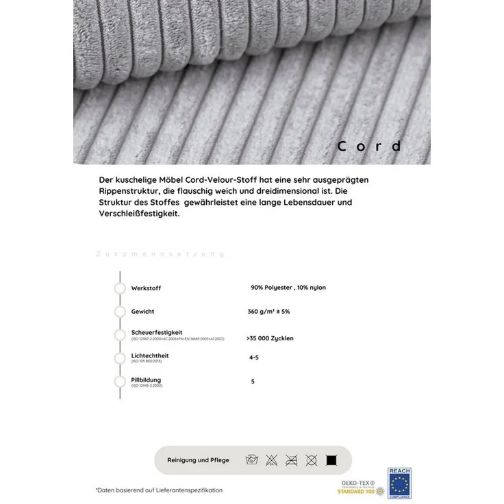 COLLECTION AB Ecksofa Funtastic, Breite 213 cm, mit Schlaffunktion, Bettkasten, Armverstellung und Bonnelfederkern – Bild 4
