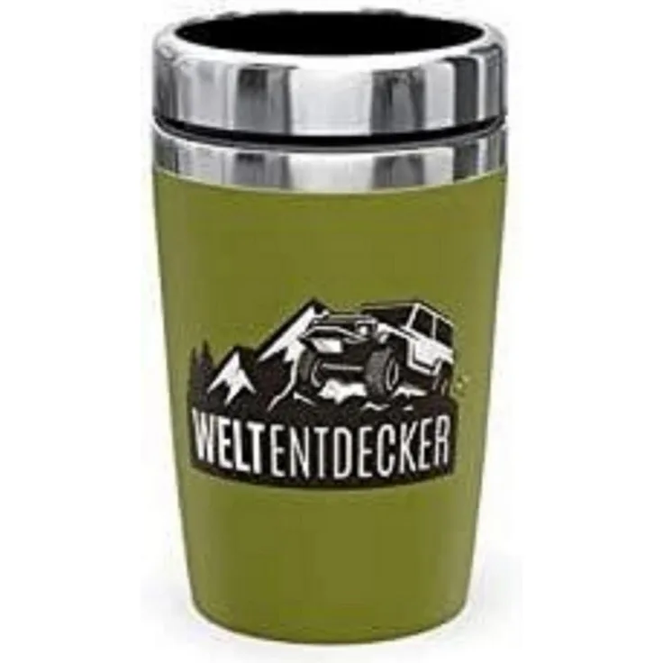 La Vida Thermobecher Thermobecher "Weltentdecker", La Vida - Zeit für dich