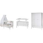 Schardt 'Holly White' 3-tlg. Babyzimmer-Set