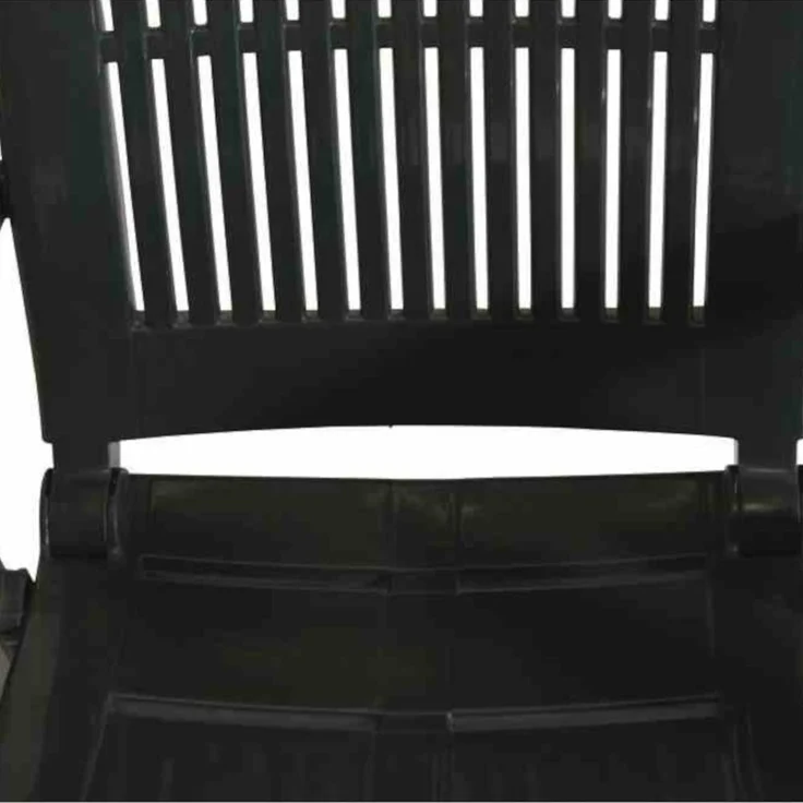 SET Tampa 4 x Klappsessel grün, 4 x Auflage kobalt – Bild 5