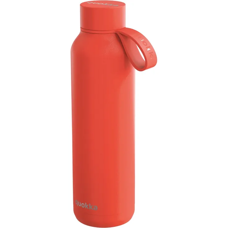 Quokka Edelstahl Trinkflasche isoliert 630 ml Thermoflasche mit Trageschlaufe