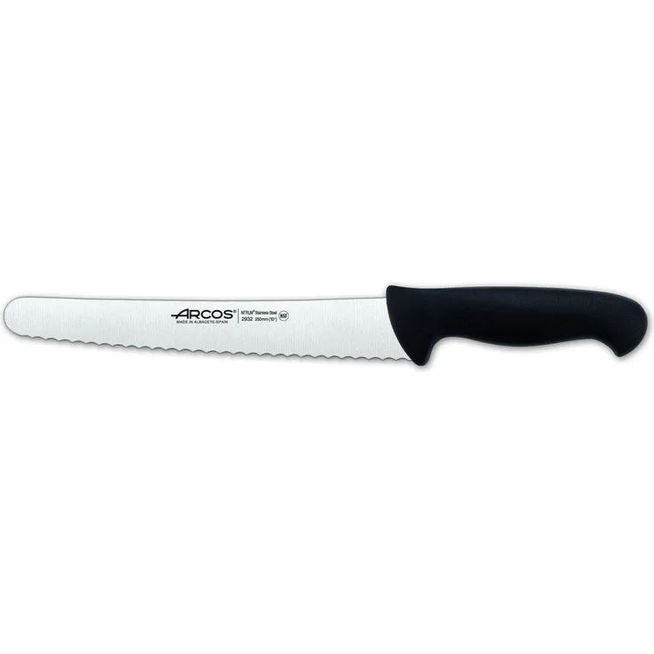 Arcos 293225 Gebäckmesser-Kuchenmesser, Acier_inoxydable, schwarz