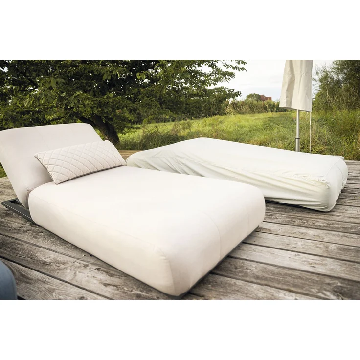 KETTLER KETTCARE Abdeckhaube für EGO Sonnenliege grau Polyester mit PU-Beschichtung 210 x 87 x 29 – Bild 3