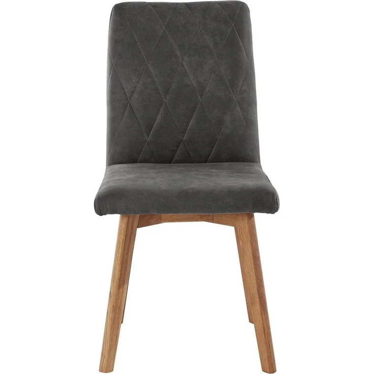 Home affaire Esszimmerstuhl Brest (Set, 2 St), Gestell aus Eiche Massivholz geölt – Bild 2