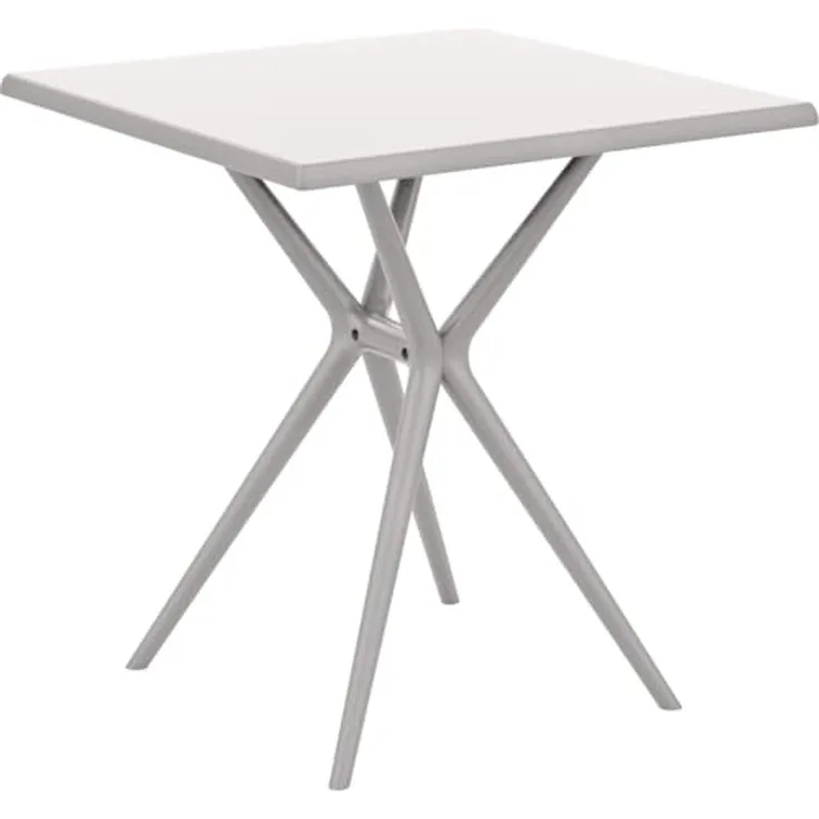 Primaster Gartentisch Faro eckig 70x70x74cm Terrassentisch Balkontisch Tisch