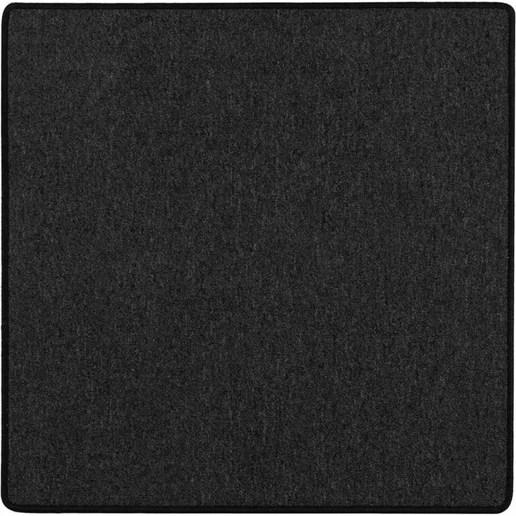 vidaXL Teppichläufer Anthrazit 100 x 100 cm 100% Polypropylen 42011366