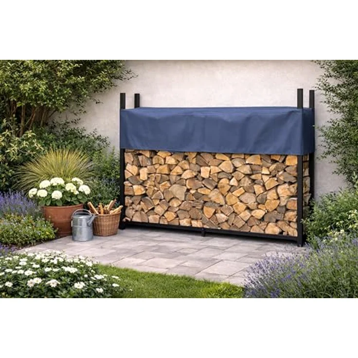 Quick Star Kaminholzregal, BxTxH:113x25x115 cm – Bild 4