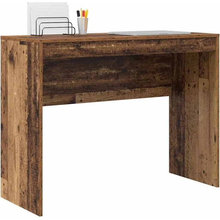 vidaXL Schreibtisch Altholz 100 x 40 x 76 cm 869408 – Bild 2