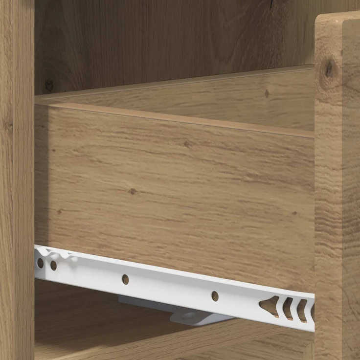 vidaXL Schuhschrank 73 x 38 x 87,5 cm Holzwerkstoff Artisan-Eiche 8011665 – Bild 7