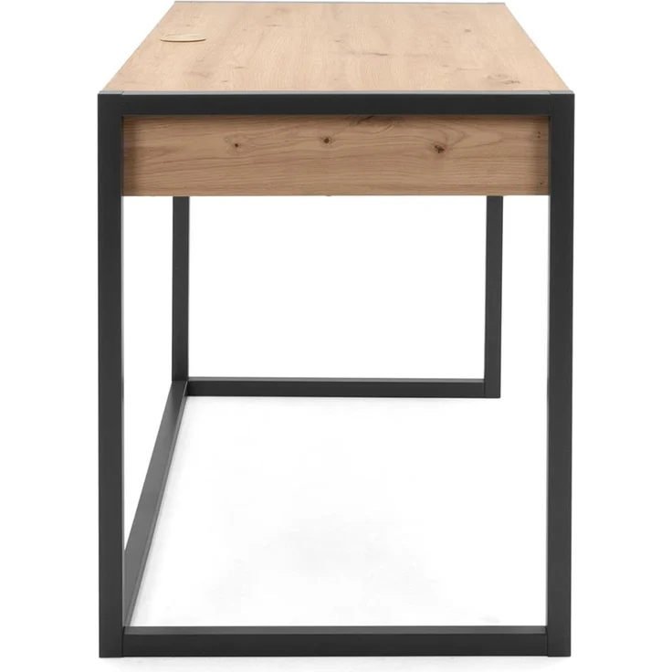 Schreibtisch >Arvada< in Artisan Eiche aus MDF - 120x75x60cm (BxHxT) – Bild 7