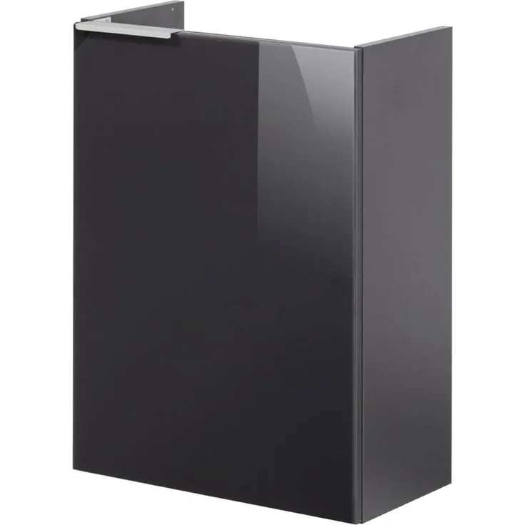 Fackelmann SBC KARA Waschbeckenunterschrank 45 cm, Anthrazit, rechts