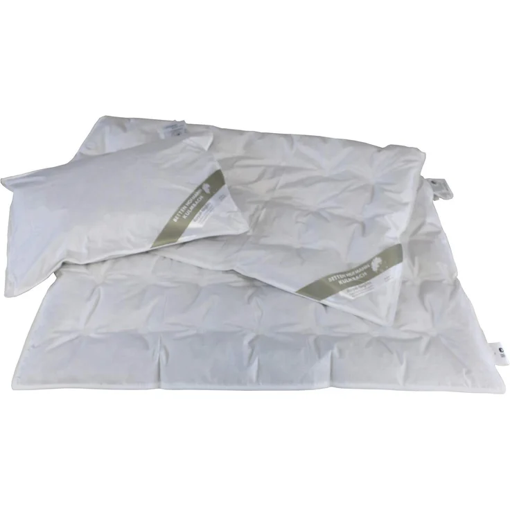 Betten Hofmann Kinder Sommer Set Daunendecke 100x135 + Kissen 40x60 100% Daunen – Bild 2