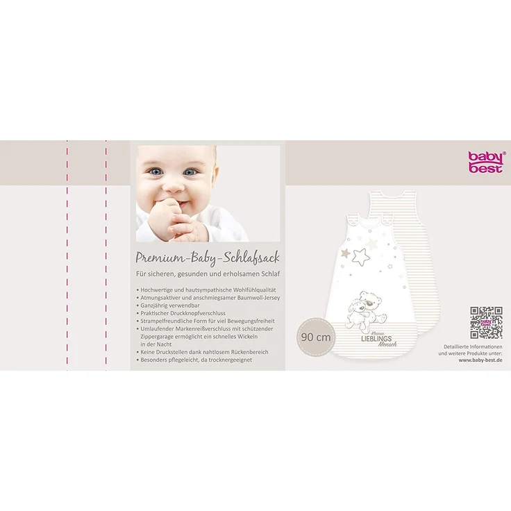 Baby Best Babyschlafsack Lieblingsmensch (1 tlg) – Bild 6