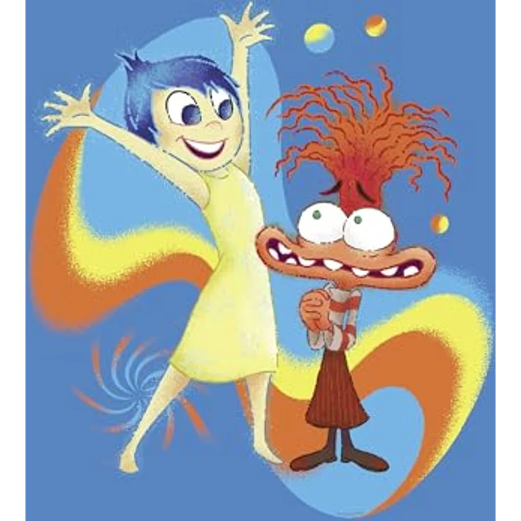 Komar Keilrahmenbild Disney/Pixar Inside Out "Think Positive", 30 x 40 cm, Wanddekoration für Kinderzimmer, brillante Farben, FSC-zertifiziert, MADE IN GERMANY – Bild 4