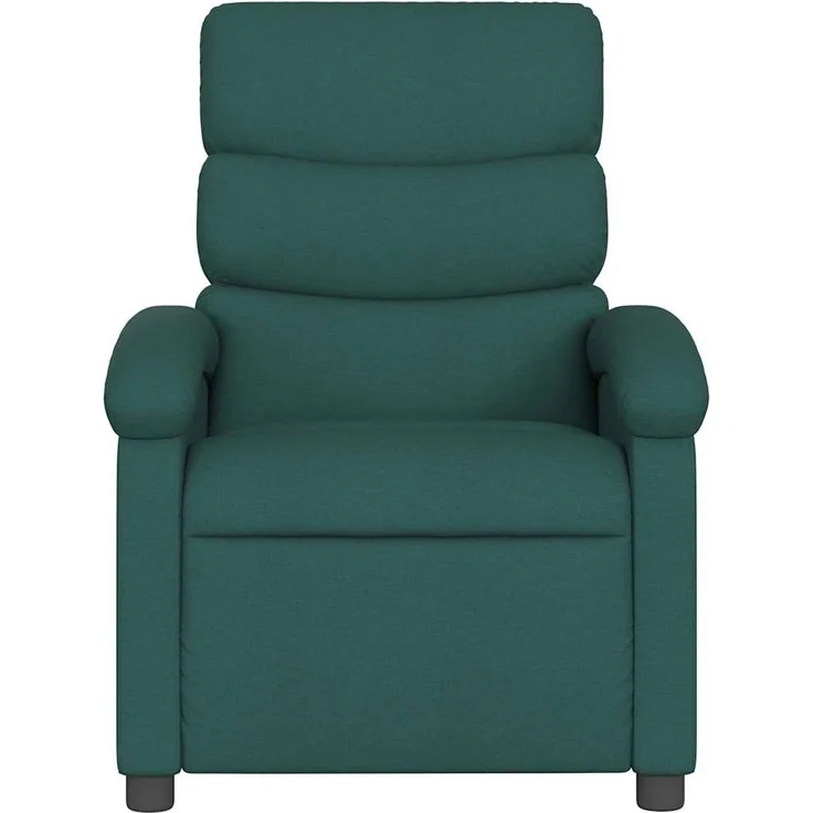 vidaXL Massage-Relaxsessel, dunkelgrüner Stoff 3205812 – Bild 3