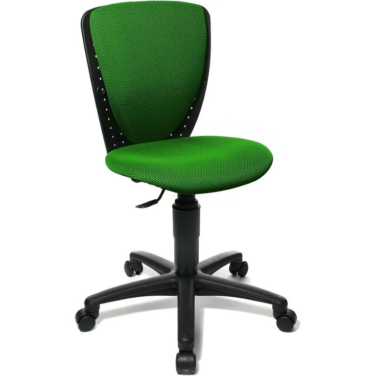 Topstar 70570BB80 Kinder und Jugenddrehstuhl, High Scool, Bezugsstoff, dunkelgrün