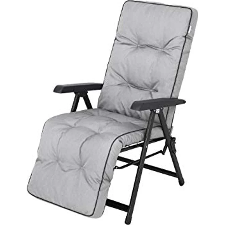 Bjird Liegenauflage Auflage für Liegestuhl 160x50x8, extra dicke Polsterauflage für klappbare Gartenliege/Sonnenliege – Bild 2