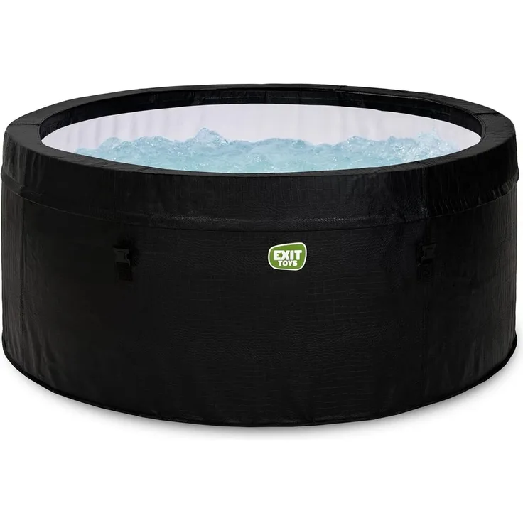 EXIT Whirlpool Leather Premium, Aufstellbecken, 90 Luftdüsen, ØxH: 165x70 cm, für 2 Personen