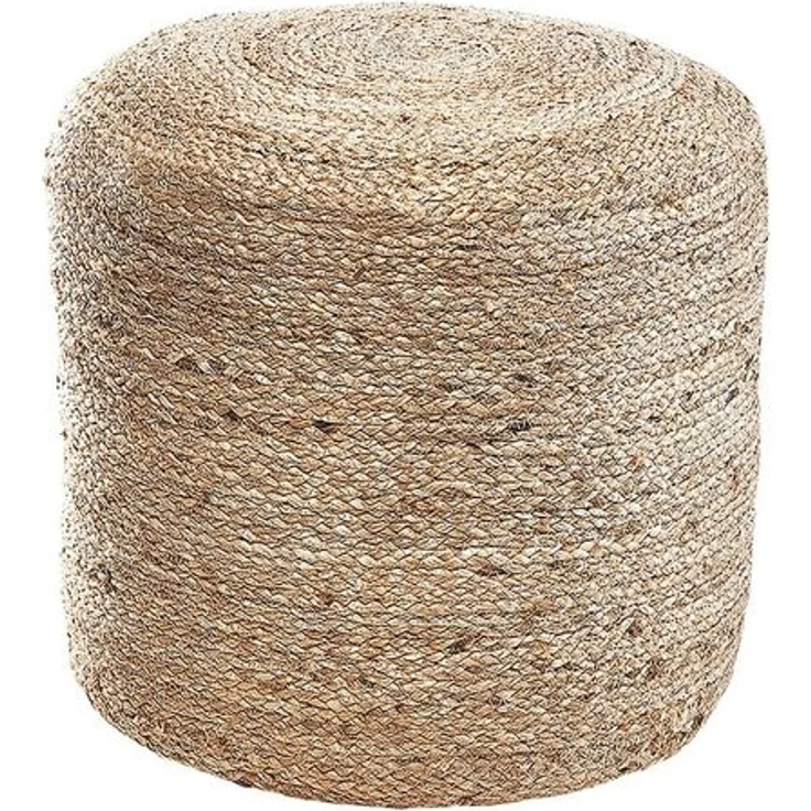 Kobolo Sitzwürfel Sitzpouf FLOW aus Seegras mit Baumwollfüllung (1 Stück) – Bild 4