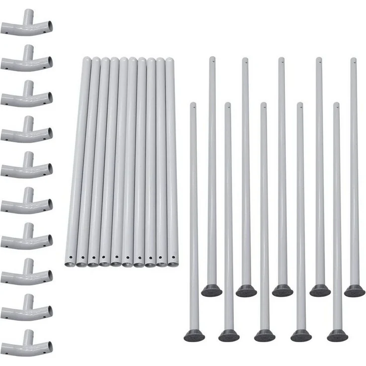 yourGEAR Rundpool Pool Ø 366 x 122 cm Stahlrahmen Gartenpool Familienpool Schwimmbecken – Bild 3