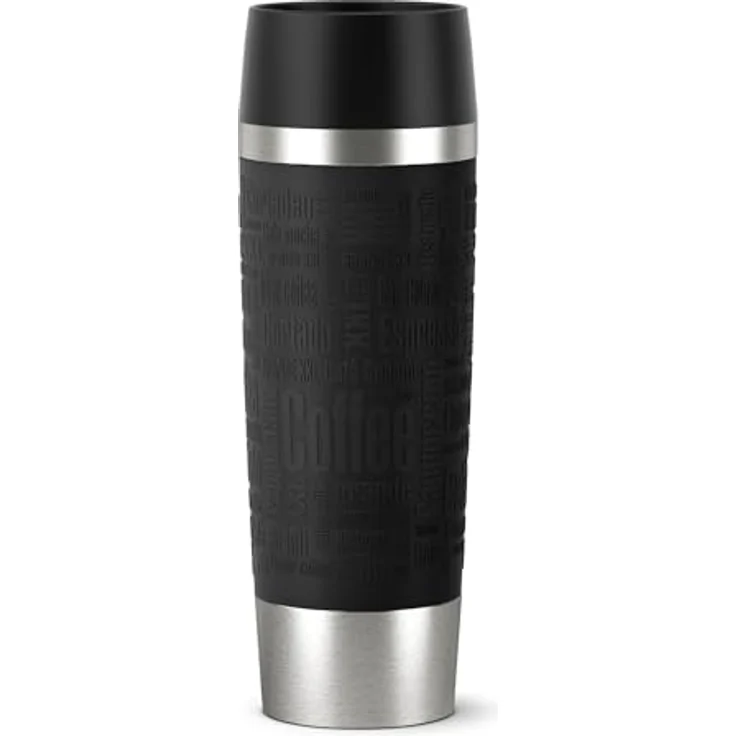 EMSA 'Grande Thermal Travel Mug', schwarz, 0.5L – Bild 2