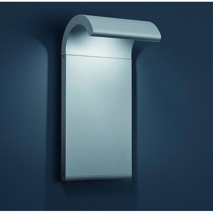 Helestra OXEL LED Wandleuchte silbergrau A18304.46