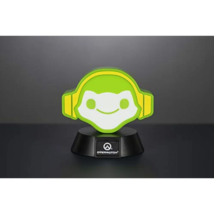 Paladone Overwatch Lucio Icon Light, 10 cm 3D Nachtlicht, grün, offiziell lizenziertes Pop Culture Merchandise – Bild 5